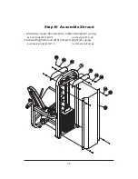 Предварительный просмотр 18 страницы Super Gym SG8018MT Assembly Instructions Manual