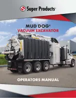 Super Products MUD DOG Operator'S Manual preview