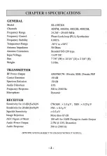 Preview for 3 page of Super Star SS-158EDX Owner'S Manual