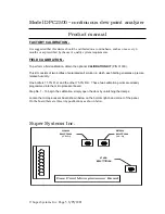 Preview for 5 page of Super Systems DPC2500 Product Manual