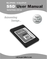 Предварительный просмотр 1 страницы Super Talent Technology RAIDDRIVE Series User Manual