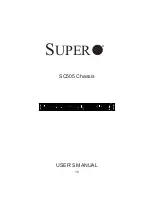 Super SC505 User Manual preview
