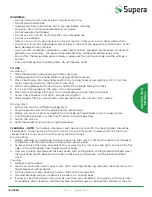 Предварительный просмотр 2 страницы Supera MGD10-1 Instruction Manual