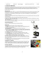 Preview for 5 page of Superabrasive LAVINA 25-S User Manual