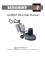 Предварительный просмотр 1 страницы Superabrasive LAVINA 25L-X User Manual