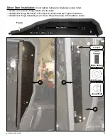 Предварительный просмотр 4 страницы SuperATV DOOR-CA-DEF-MAX-R Installation Instructions Manual