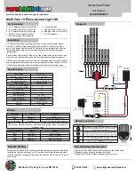 superbrightleds ALKW9-RGB93 Instructional Sheet preview