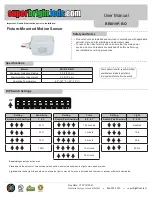 Предварительный просмотр 1 страницы superbrightleds BRI819P-B-O User Manual