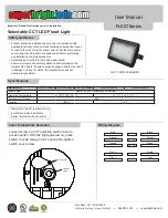 superbrightleds FLCCT Series User Manual preview