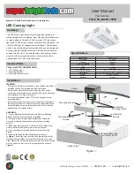 Preview for 1 page of superbrightleds FLD-CNL-60005-100W User Manual