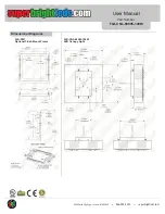 Preview for 2 page of superbrightleds FLD-CNL-60005-100W User Manual