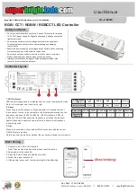 Предварительный просмотр 1 страницы superbrightleds GL-C-001W User Manual