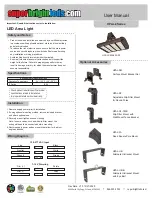 superbrightleds HPLA2 Series User Manual preview