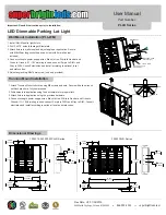 Preview for 3 page of superbrightleds PLLD Series User Manual