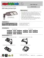 superbrightleds PLLD-T Series User Manual preview