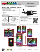 superbrightleds WCBT-RGB10 User Manual предпросмотр