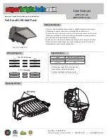 Preview for 1 page of superbrightleds WPFC-R1 User Manual