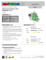 superbrightleds XSC Series User Manual preview