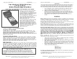 Предварительный просмотр 1 страницы Superchips 1725 MAX MicroTuner Programming Instructions Manual