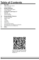 Preview for 2 page of Superchips L84 Pulsar LT User Manual