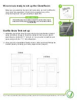 Preview for 4 page of SuperCloset CloneRoom Instruction Manual