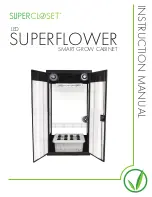 SuperCloset LED SUPERFLOWER Instruction Manual preview