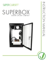 SuperCloset SUPERBOX Instruction Manual preview