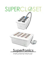 SuperCloset SuperPonics 16 Instruction Manual preview