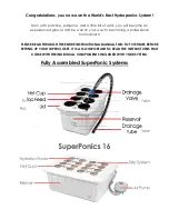 Предварительный просмотр 2 страницы SuperCloset SuperPonics 16 Instruction Manual