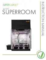 SuperCloset SUPERROOM Instruction Manual preview