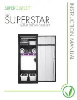 Preview for 1 page of SuperCloset SUPERSTAR Instruction Manual