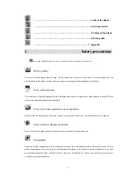 Preview for 5 page of SUPERDIGITAL TECHNOLOGY W800 User Manual