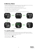 Preview for 11 page of SUPERDRY SPORT DIGI PEDOMETER Instruction Manual