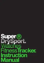Superdry Sport Fitness Tracker Instruction Manual preview