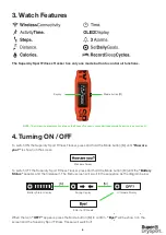 Предварительный просмотр 6 страницы Superdry Sport Fitness Tracker Instruction Manual