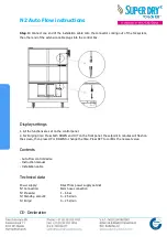 Preview for 4 page of Superdry Totech N2 Installation Instructions