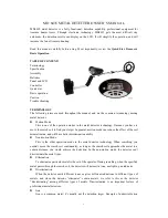 SuperEye MD 6035 Owner'S Manual preview