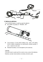 Preview for 4 page of SuperEye MD6026 Owner'S Manual