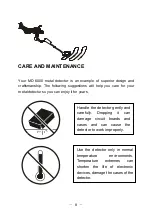 Preview for 9 page of SuperEye MD6026 Owner'S Manual