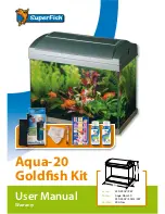 SuperFish Aqua 20 Goldfish Kit User Manual preview