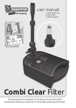 SuperFish Combi Clear 2000 User Manual preview