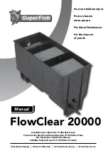 SuperFish FlowClear 20.000 Manual preview