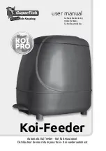 SuperFish KOI PRO Koi-Feeder User Manual preview