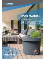 SuperFish Patio Pond User Manual preview