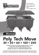 SuperFish Poly Tech Move 100 Instructions Manual preview