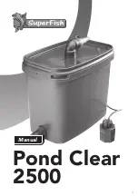 Предварительный просмотр 1 страницы SuperFish Pond Clear 2500 Manual