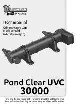 Предварительный просмотр 1 страницы SuperFish Pond Clear UVC 30000 User Manual