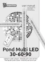 Preview for 1 page of SuperFish Pond Multi LED 60 User Manual