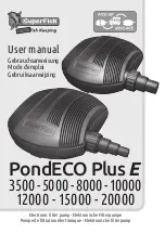 Preview for 1 page of SuperFish PondECO Plus E 10000 User Manual