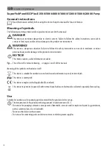 Preview for 4 page of SuperFish PondECO Plus E 10000 User Manual